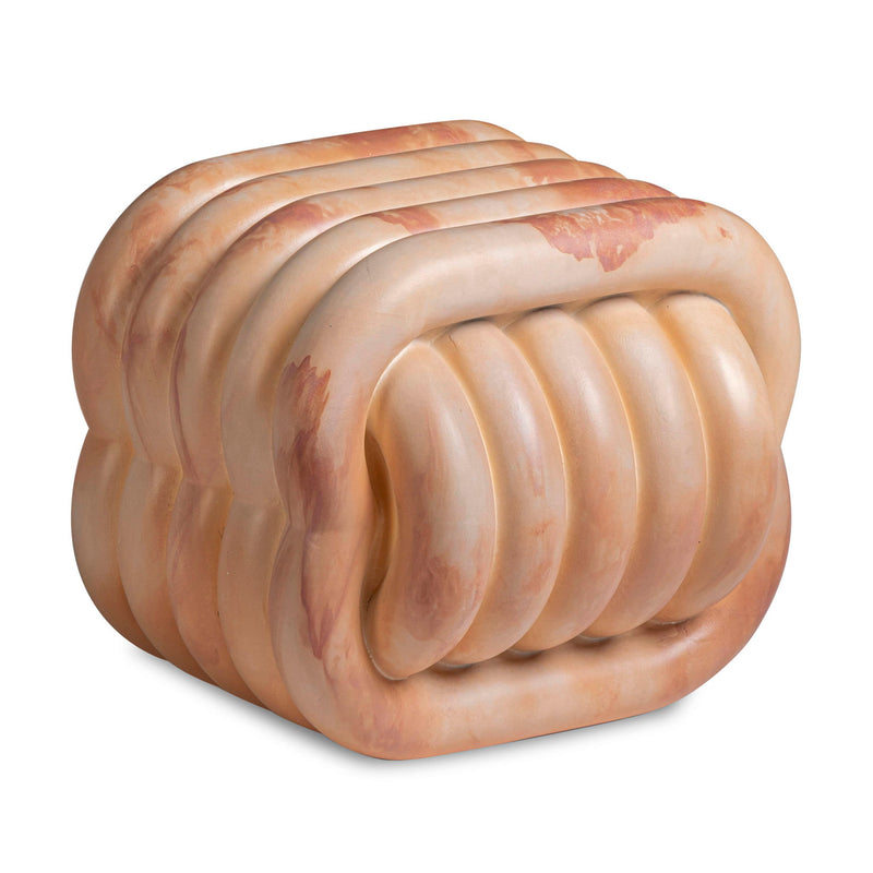 Love Knot - Faux Marble Indoor / Outdoor Accent Stool