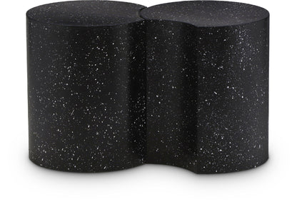 Dimple - 2 Piece Modular End Table - Terazzo Finish