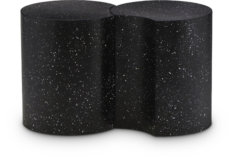 Dimple - 2 Piece Modular End Table - Terazzo Finish