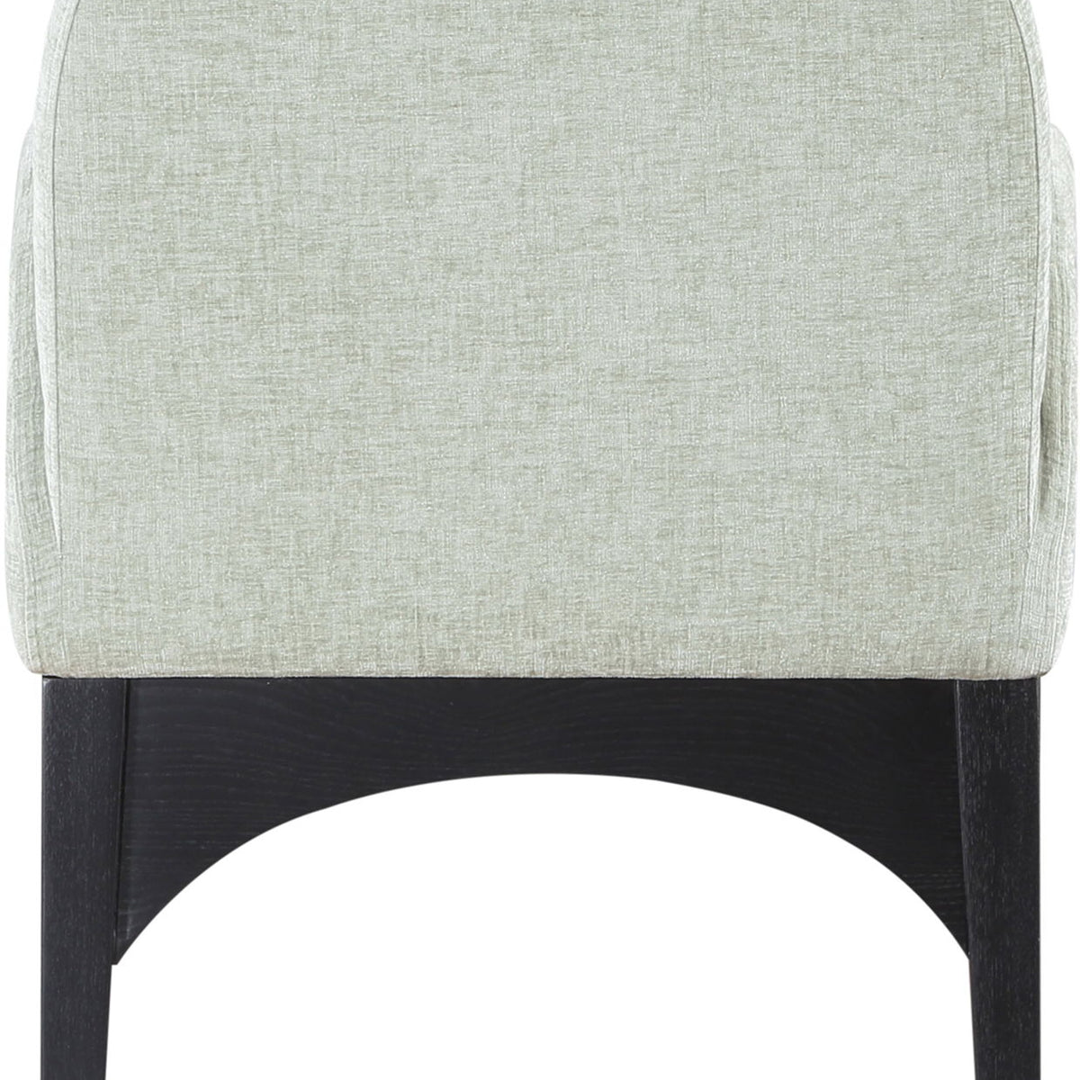 Waldorf - Chenille Dining Arm Chair With Black Legs