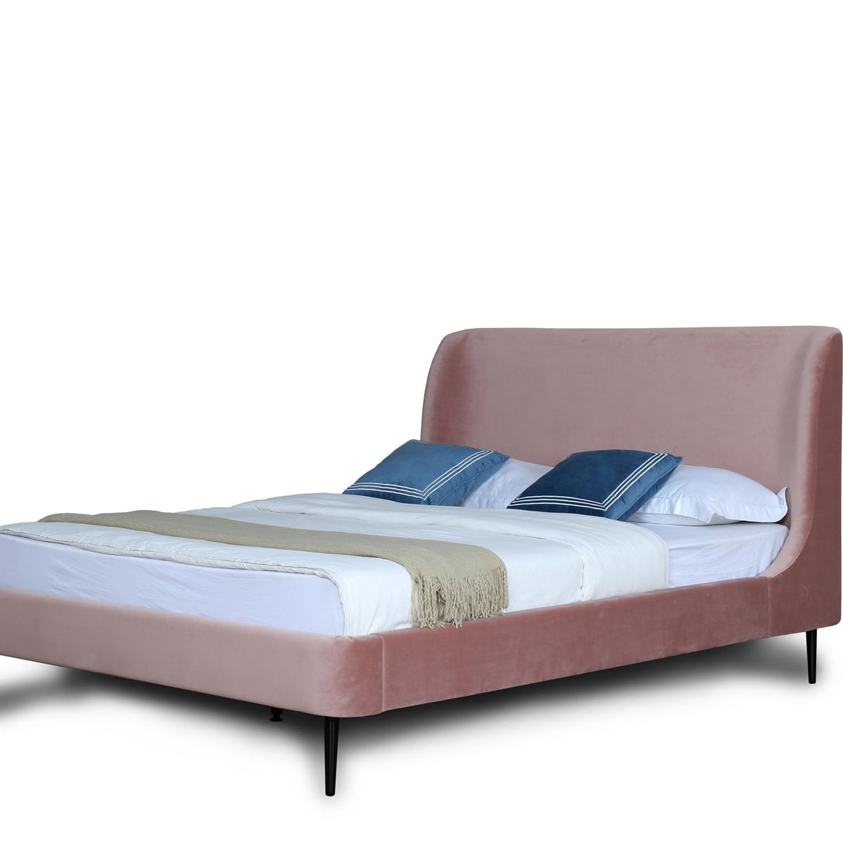 Manhattan Heather - Bed With Black Legs