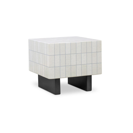 Farren - Outdoor Side Table - Cream