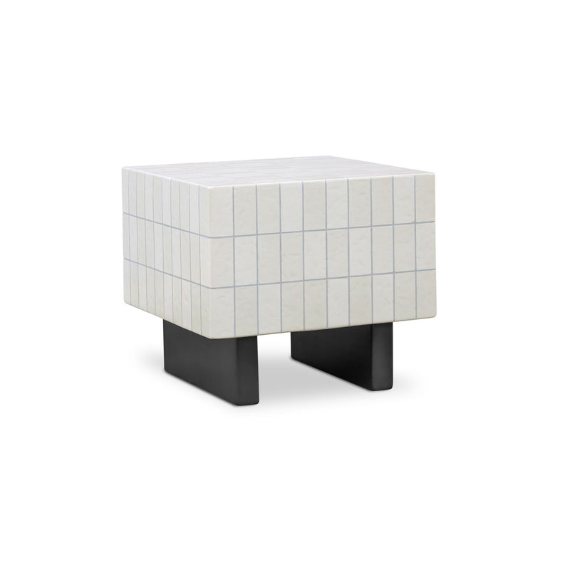 Farren - Outdoor Side Table - Cream
