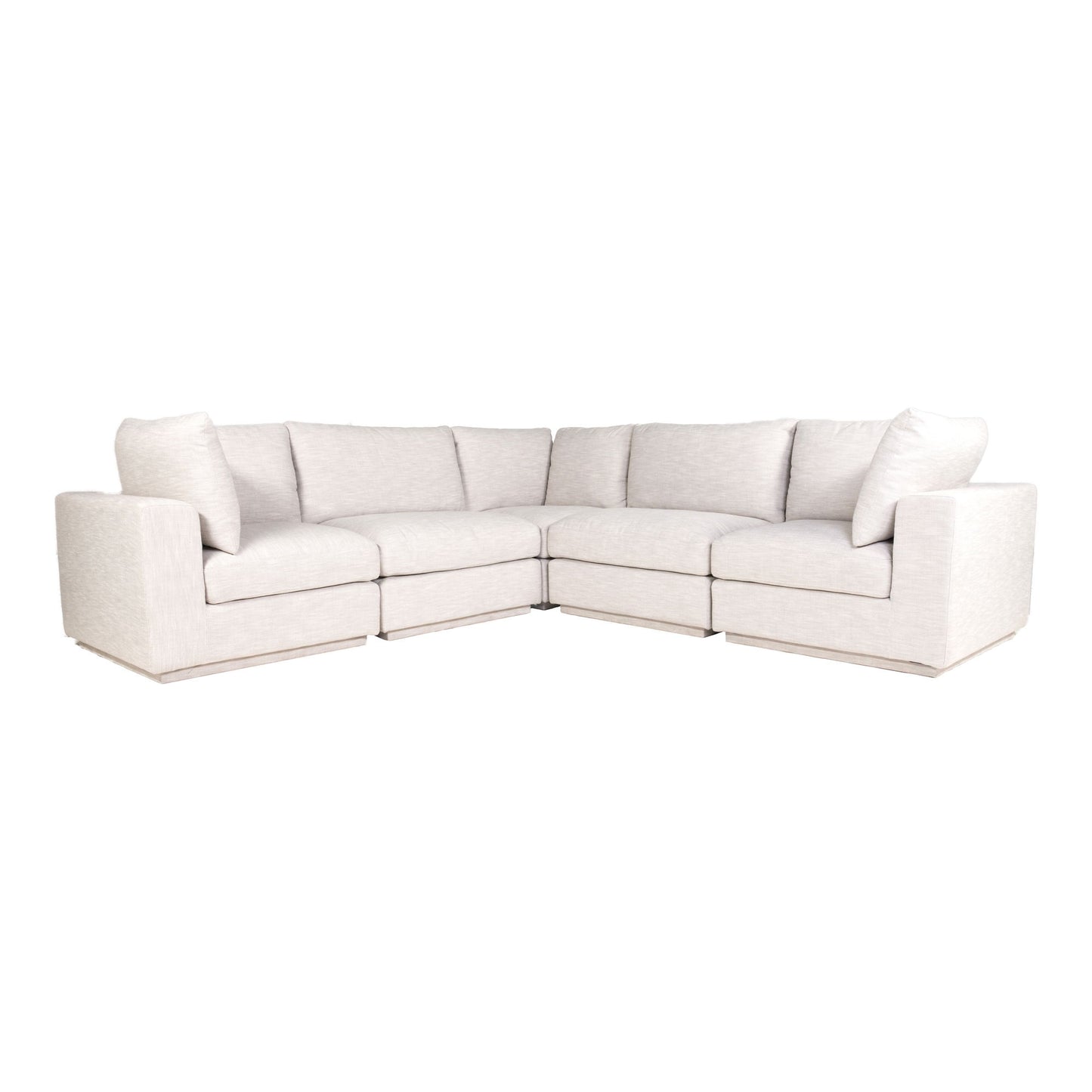 Justin - Classic L Modular Sectional - Taupe