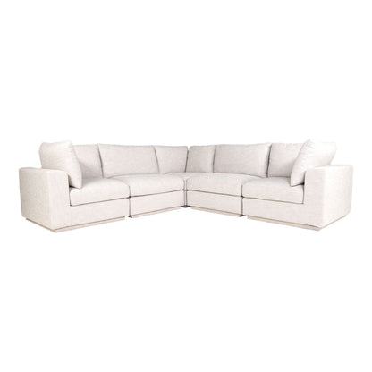 Justin - Classic L Modular Sectional - Taupe