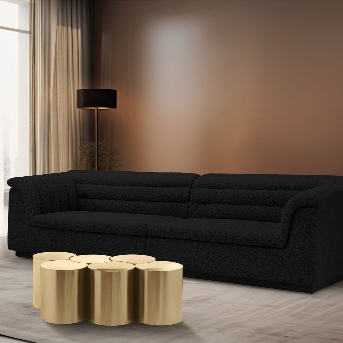 Dimple - 6 Piece Modular Coffee Table