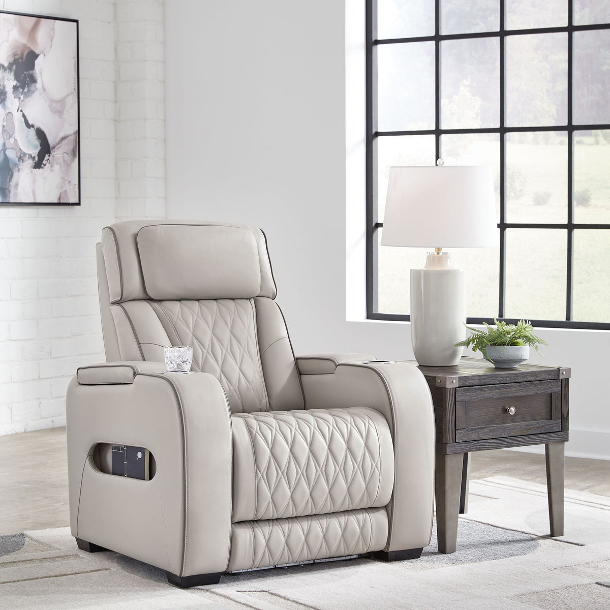 Boyington - Power Recliner/Adj Headrest