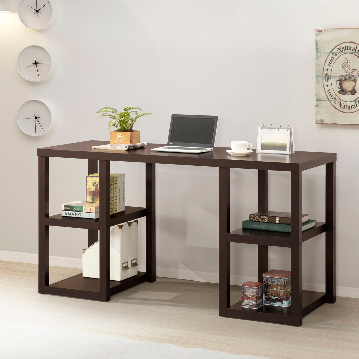 Desk - Mahogany