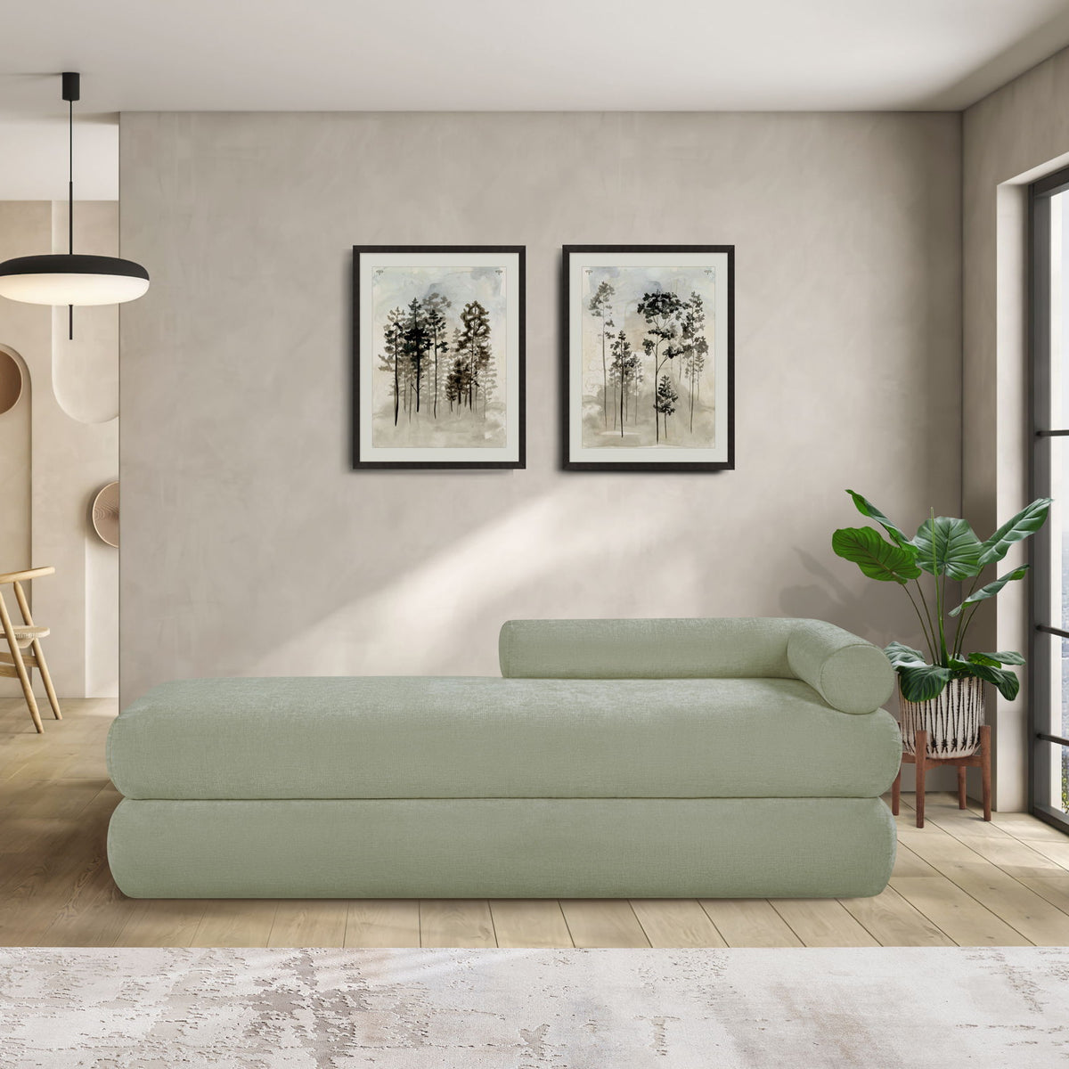 Kennedy - Chenille Bench