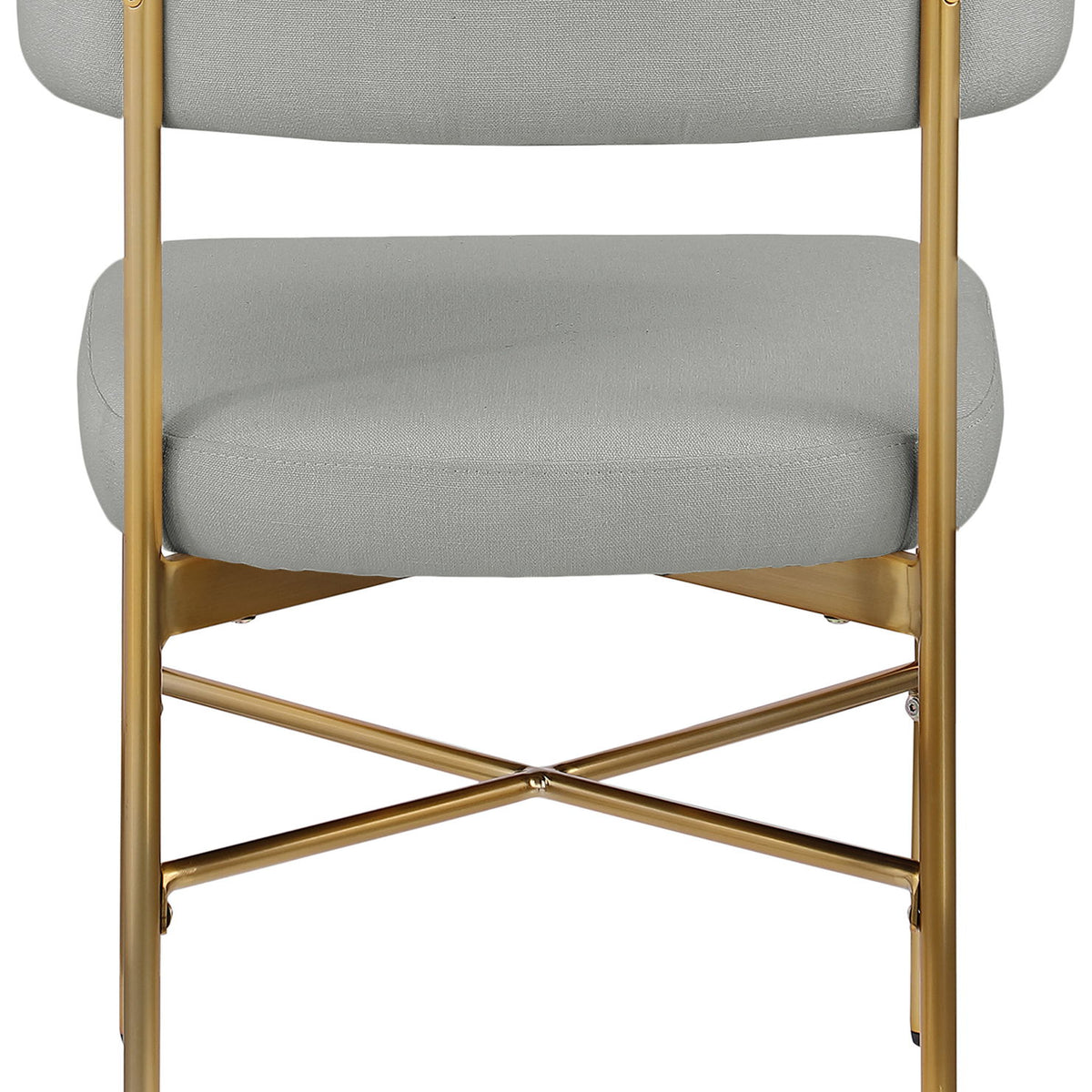Rivage - Durable Dining Chair With Gold Frame (Set of 2)