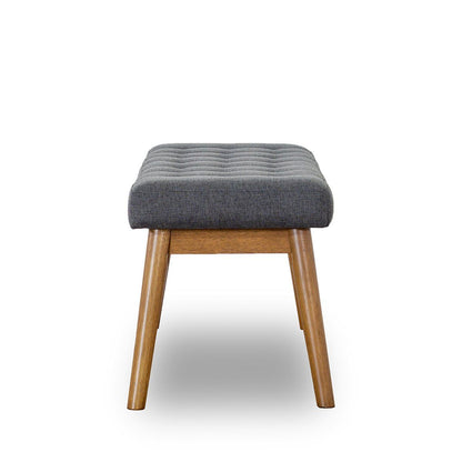 Delilah - Modern Bench - Gray