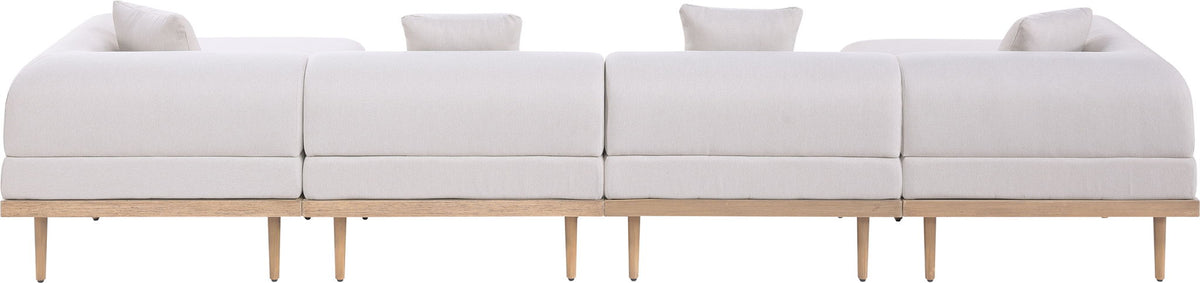 Laguna - 6 Piece 142" Outdoor Patio Modular Sectional