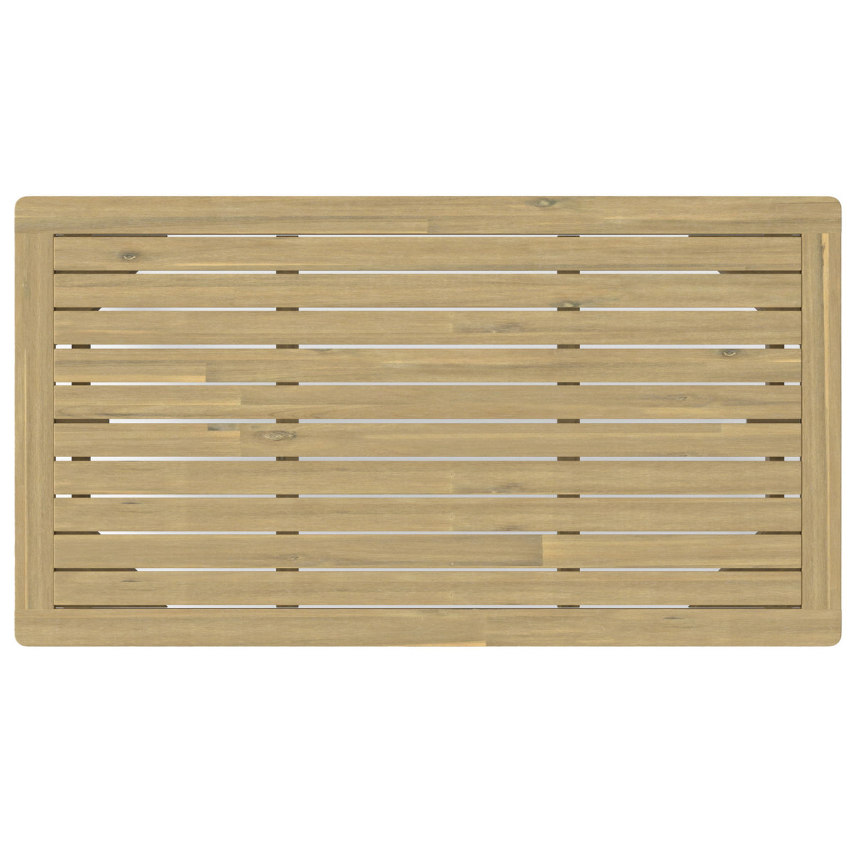 Palmetto - Outdoor Coffee Table - Light Teak