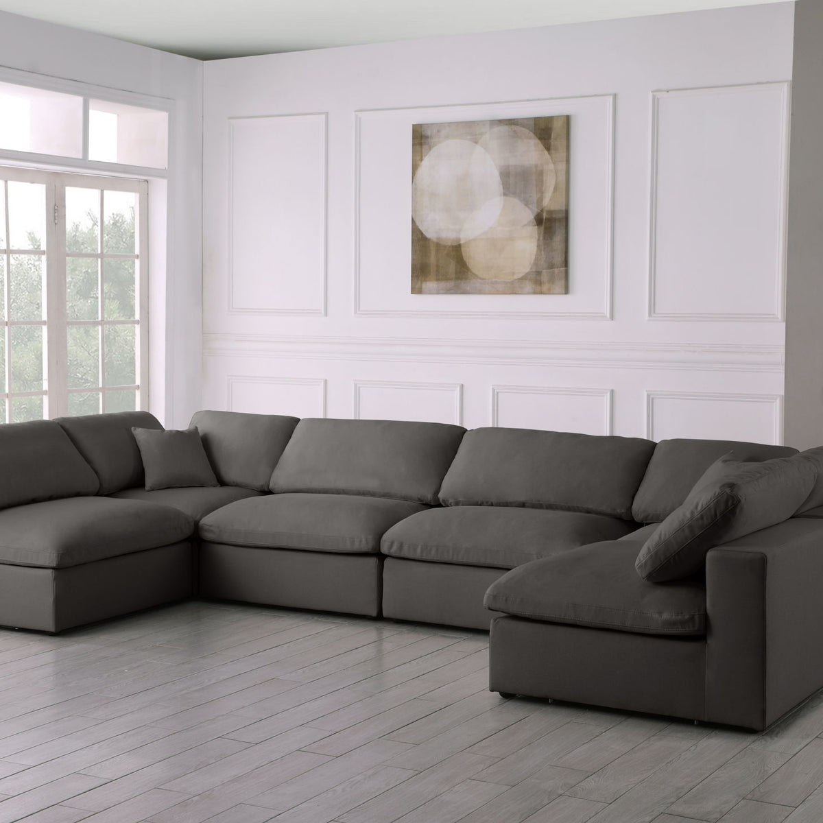 Plush - 6 Piece Modular Sectional