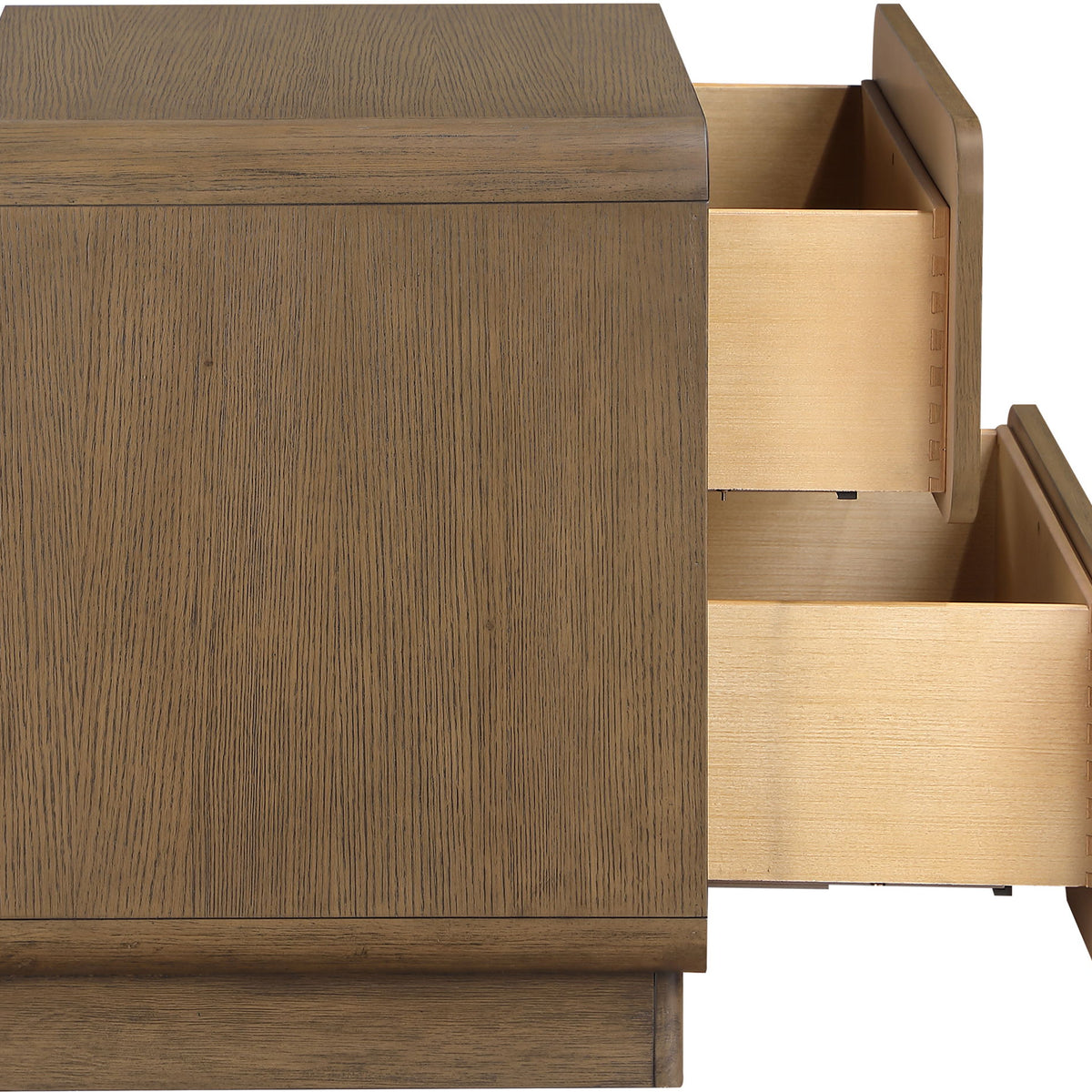 Adagio - Solid Wood And Oak Veneer Nightstand