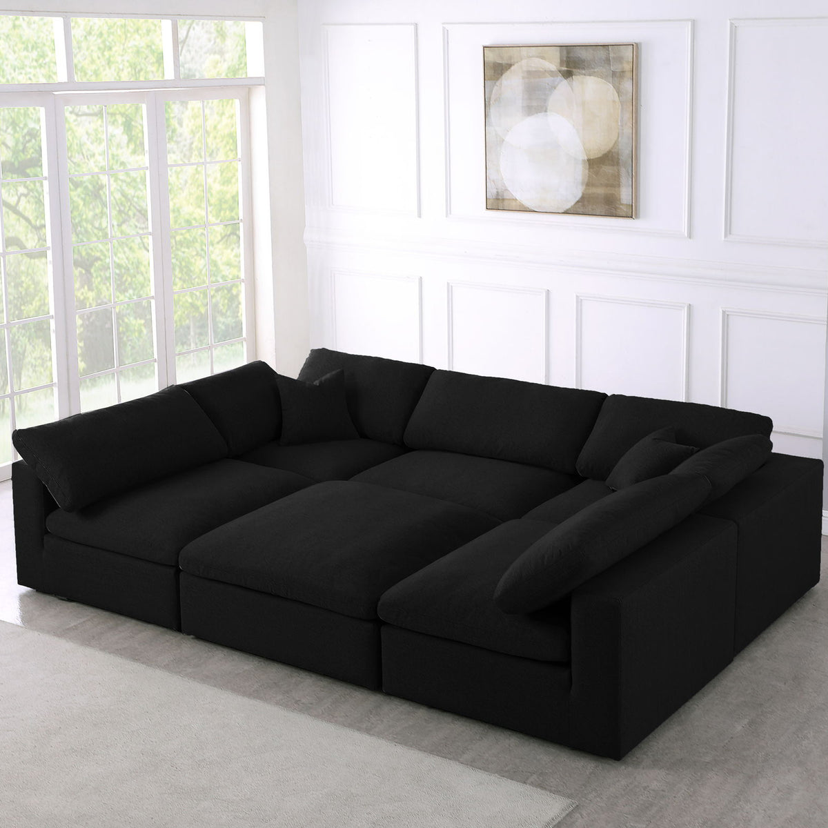 Serene - 6 Piece Modular Sectional