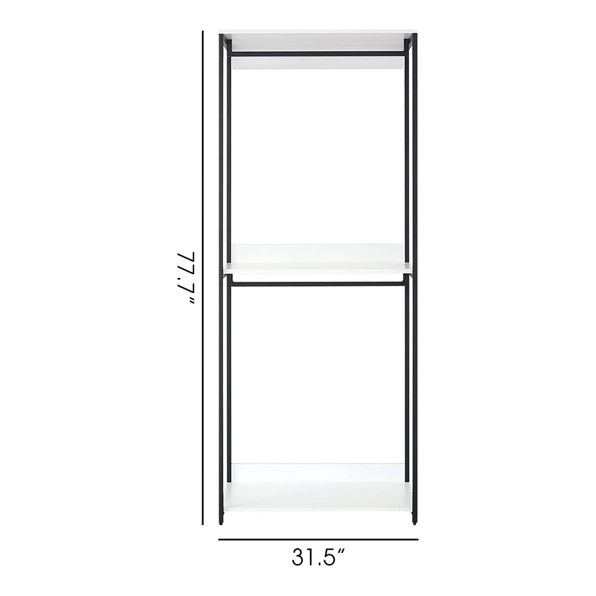 Fiona - Walk In Closet With Shelves