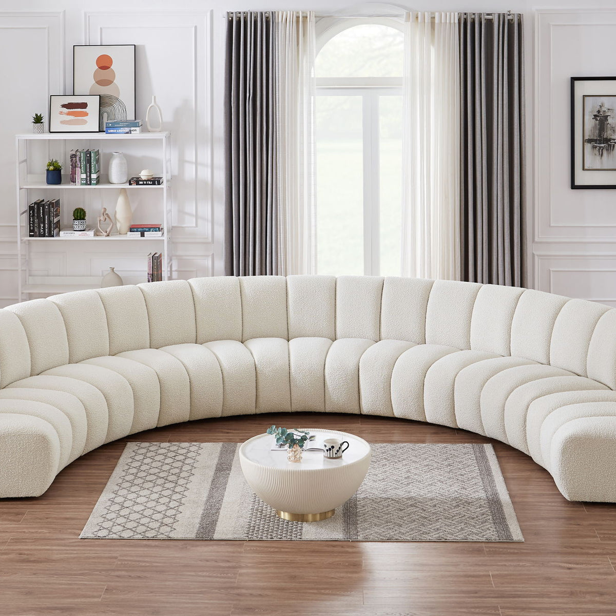 Infinity - 7 Piece Boucle Modular Sectional