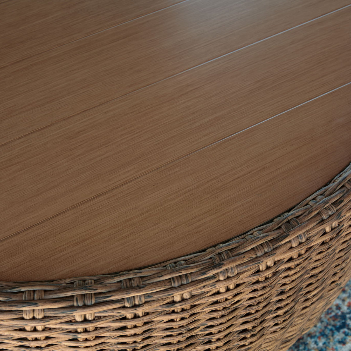 Double Point - Round Cocktail Table - Beige