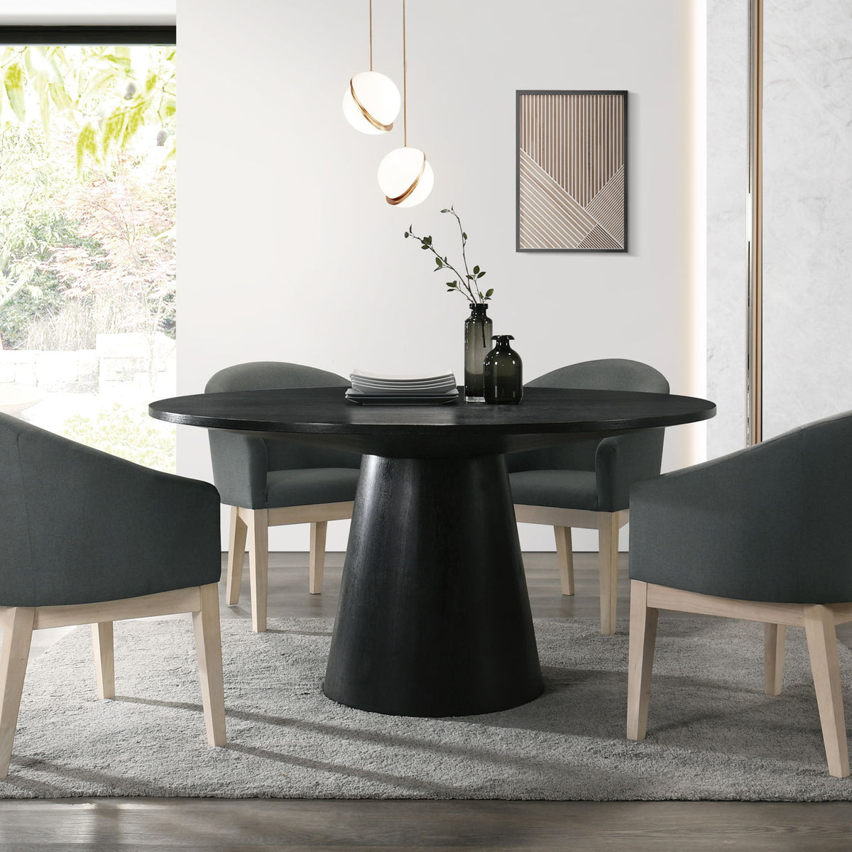 Jasper - 59" Round Dining Table Set