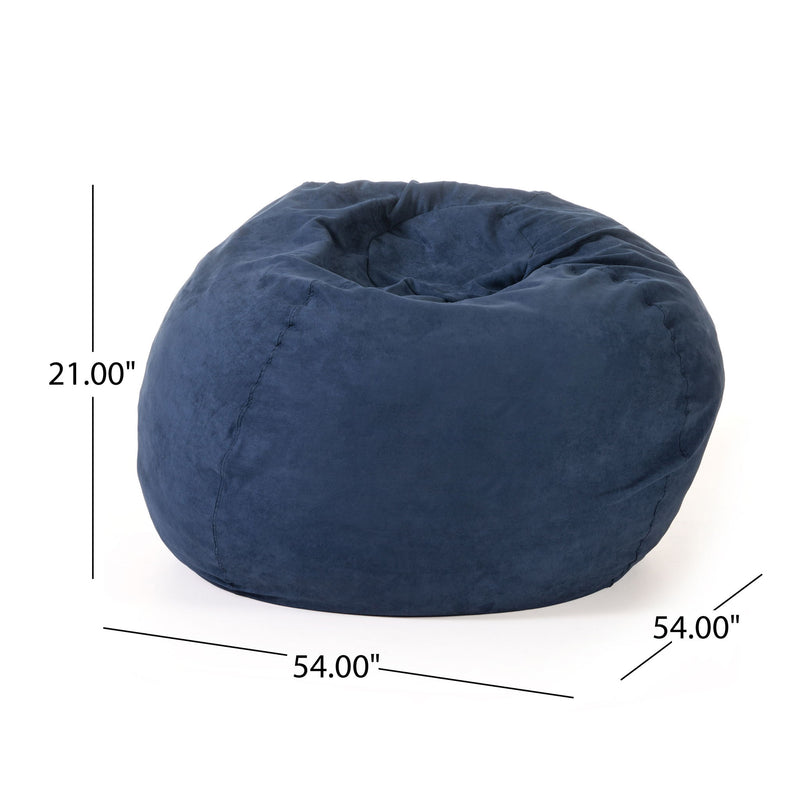 Comfortable High Density Shredded Foam Bean Bag Chair With Removable Cover