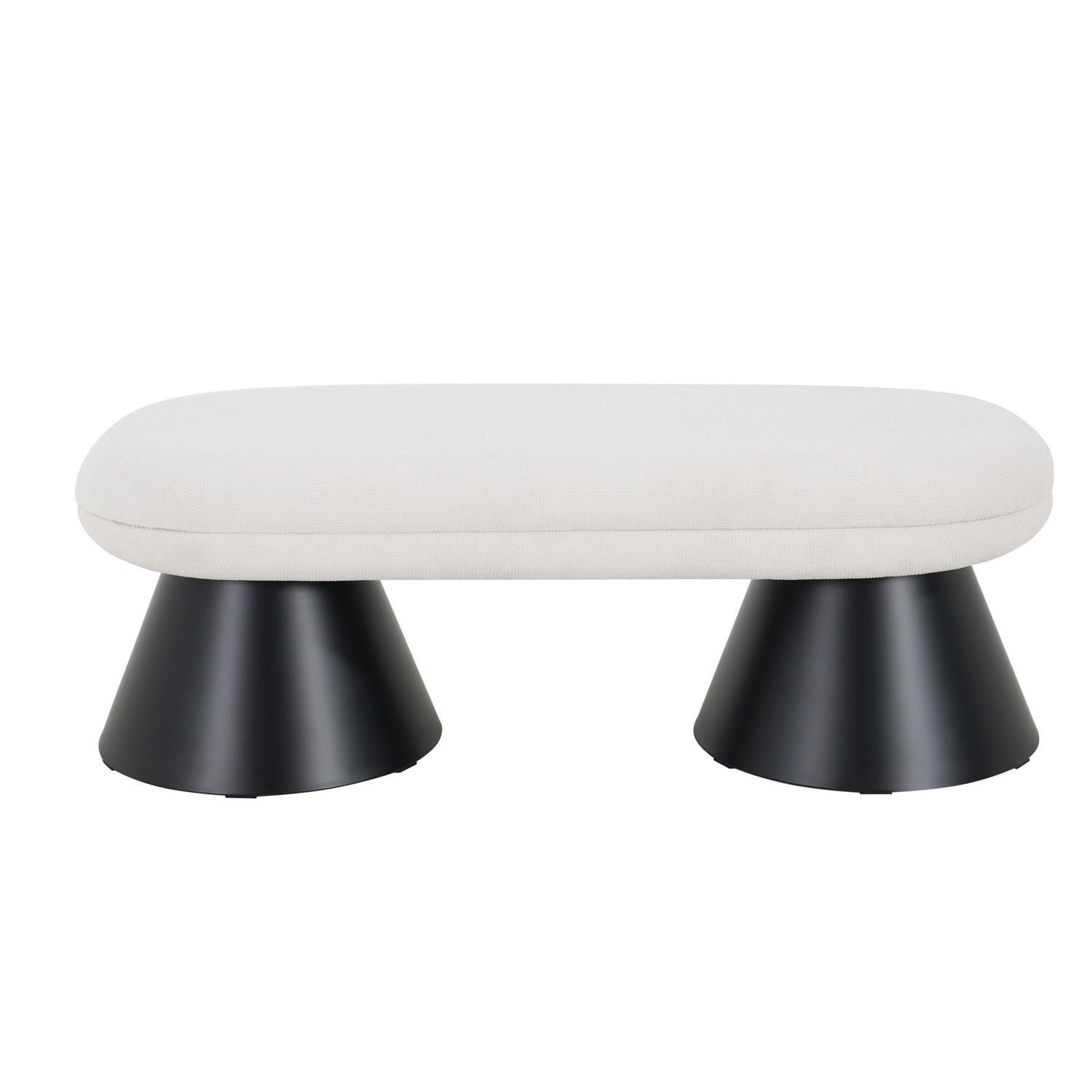 Dining Bench Upholstered For Dining Room - Beige