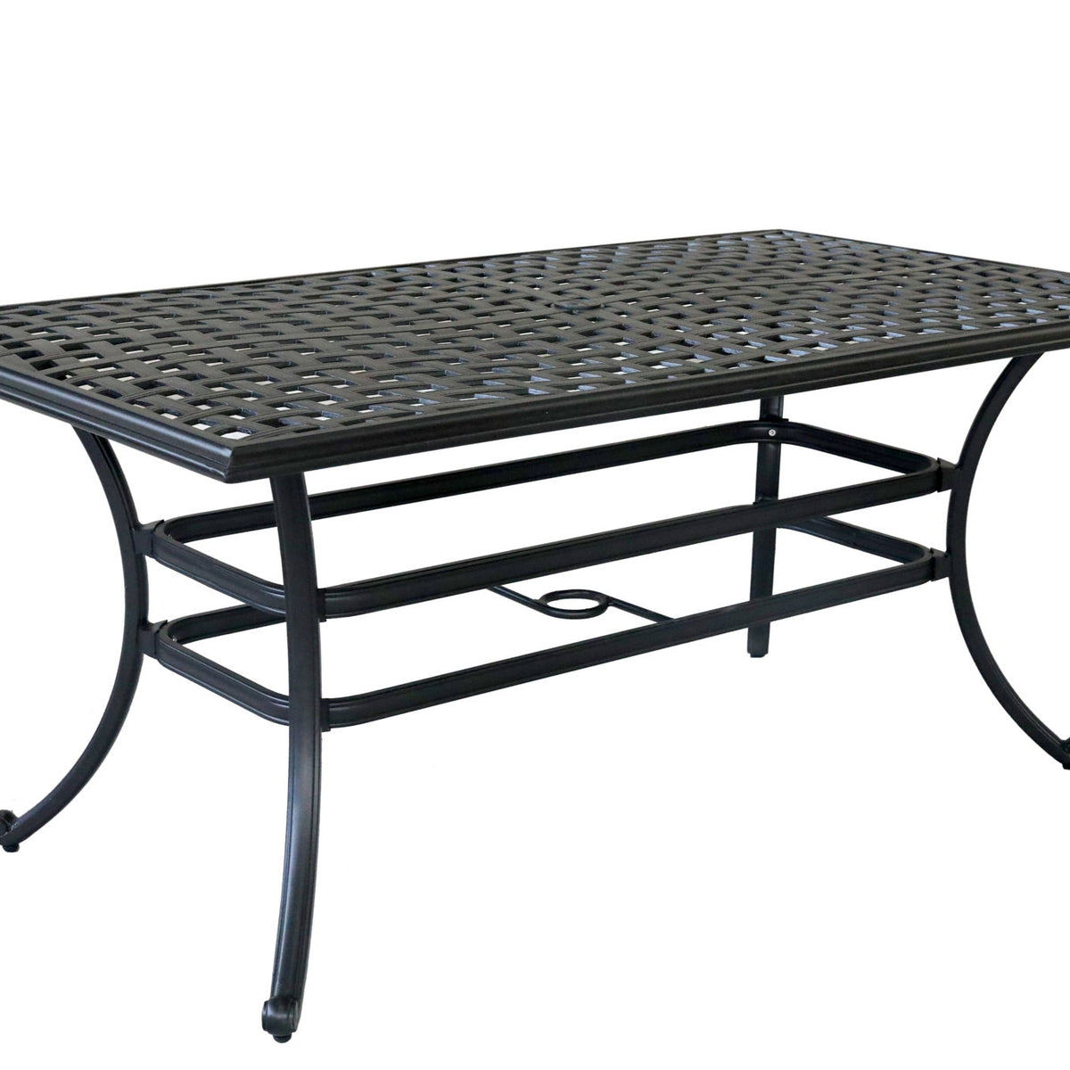 Aluminum Rectangular Dining Set