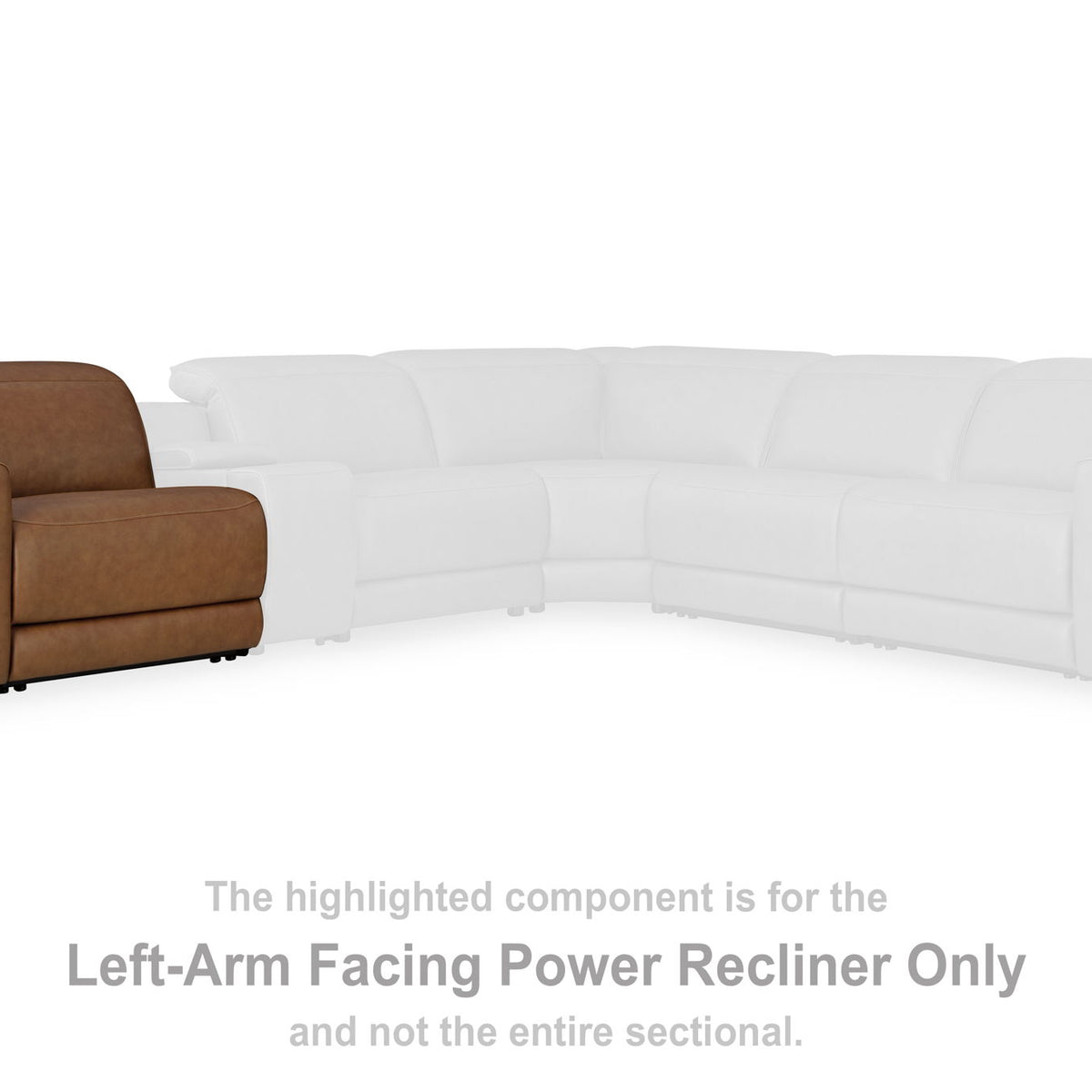 Rally-Up - LAF Zero Wall Power Recliner - Caramel