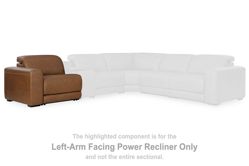 Rally-Up - LAF Zero Wall Power Recliner - Caramel