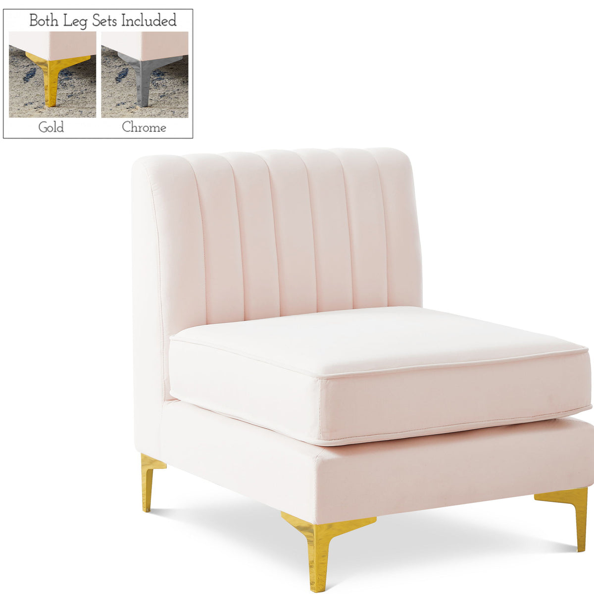 Alina - Armless Chair