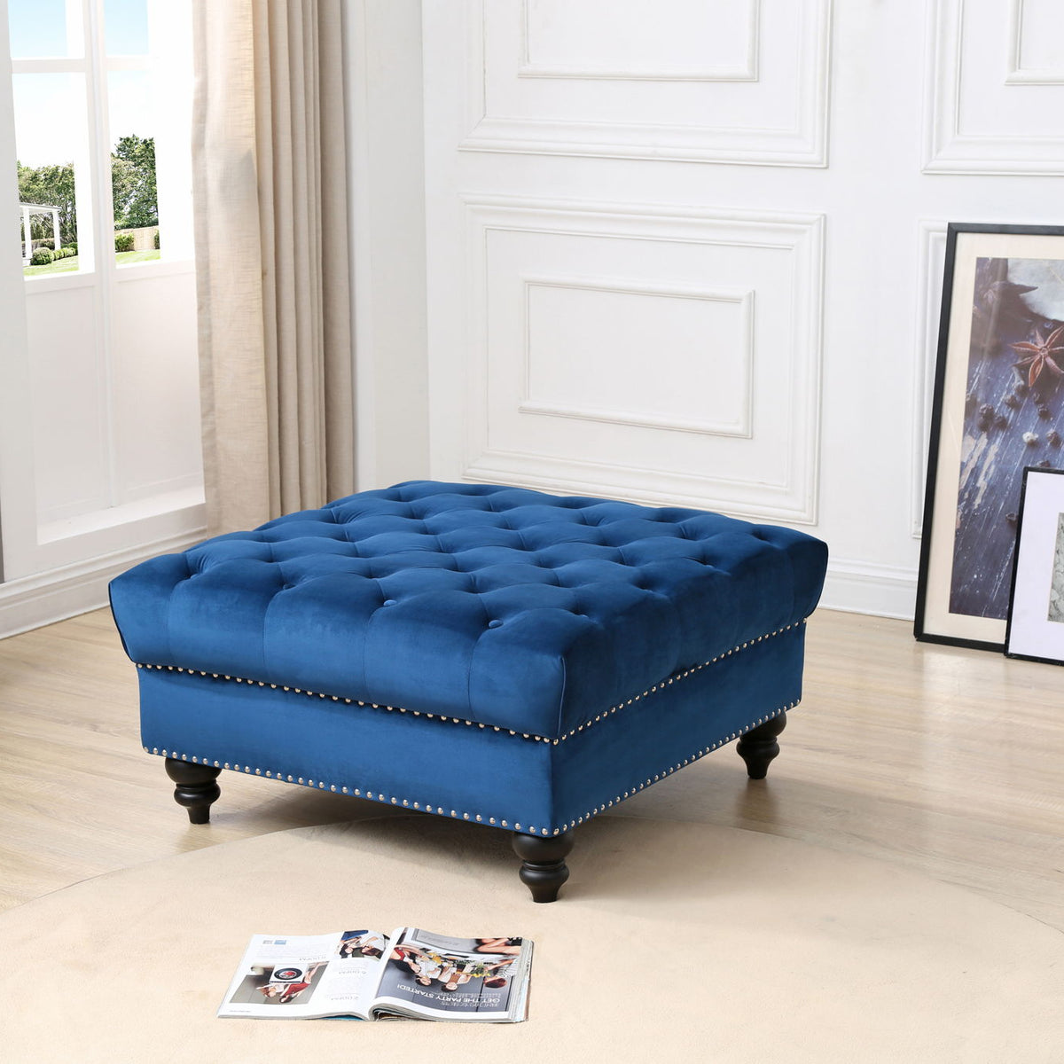 Soft Charming Traditional Ottoman
