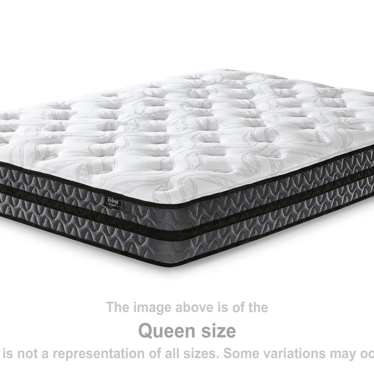 10 Inch Pocketed Hybrid - Full Mattress - White