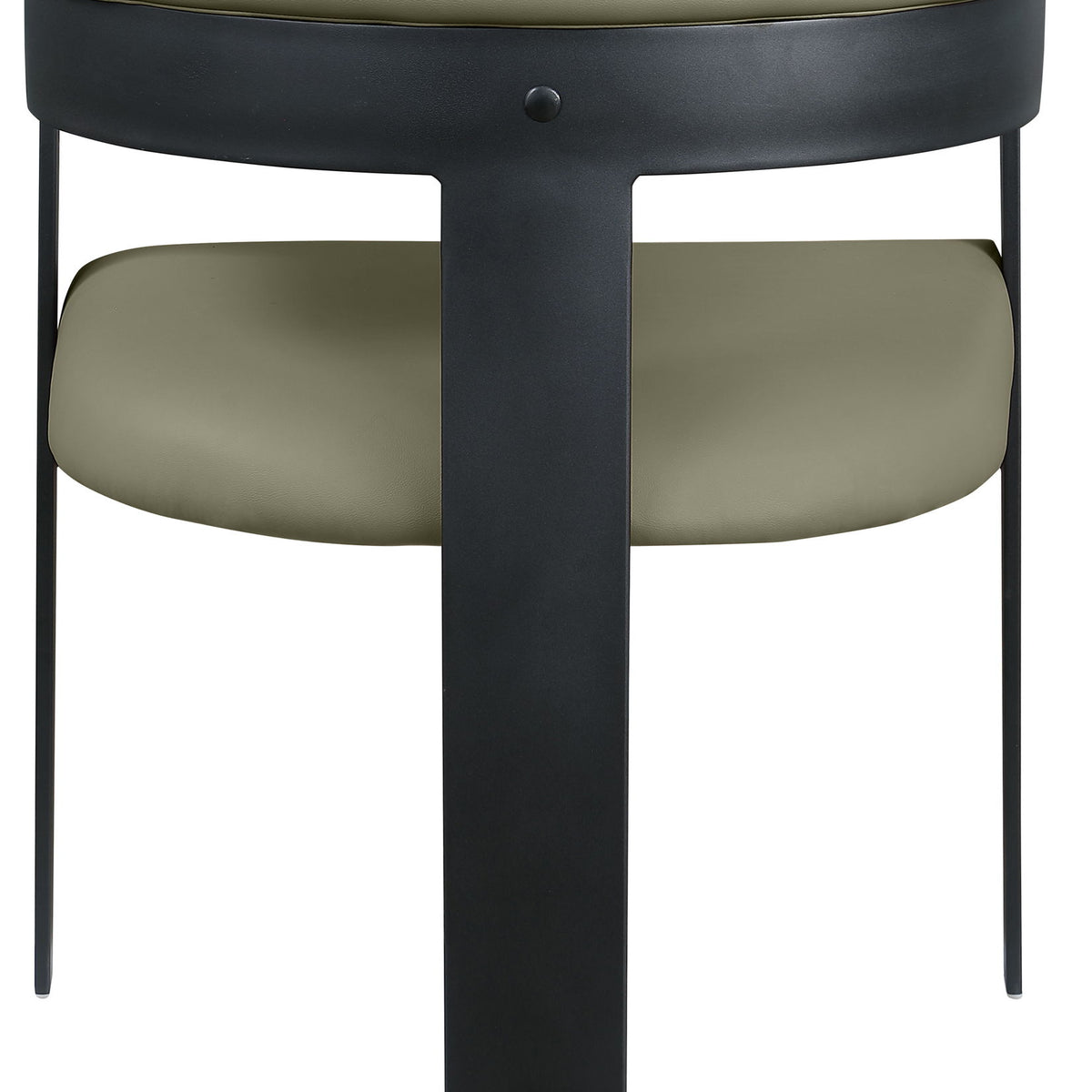Romeo - Faux Leather Dining Chair With Black Base (Set of 2)