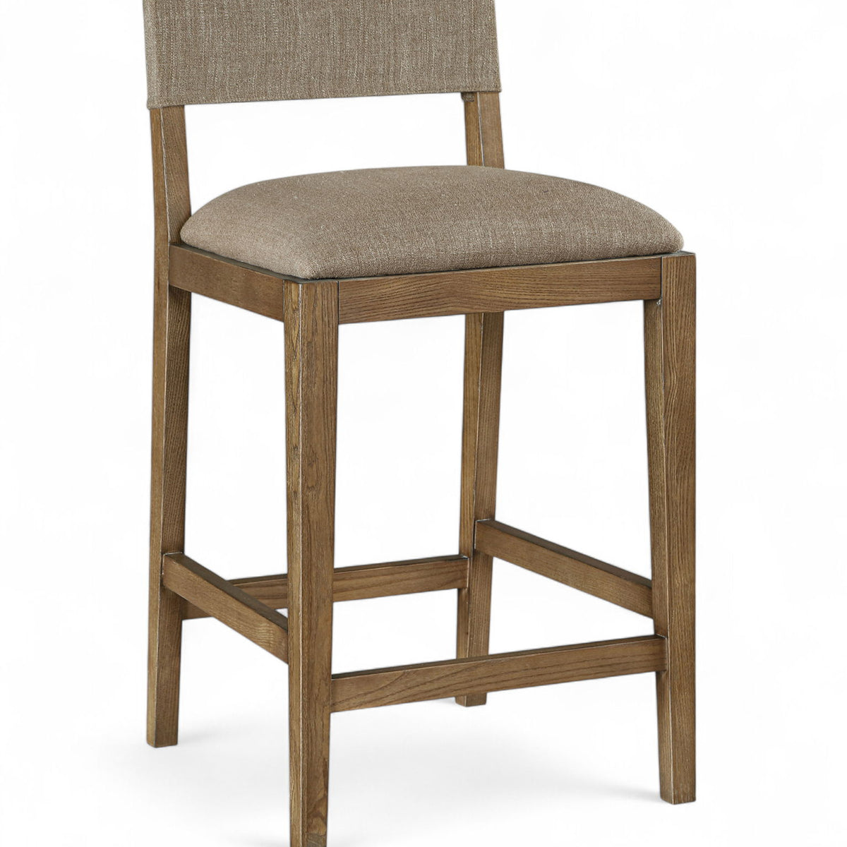 Avon - Linen Textured Performance Fabric Counter Stool