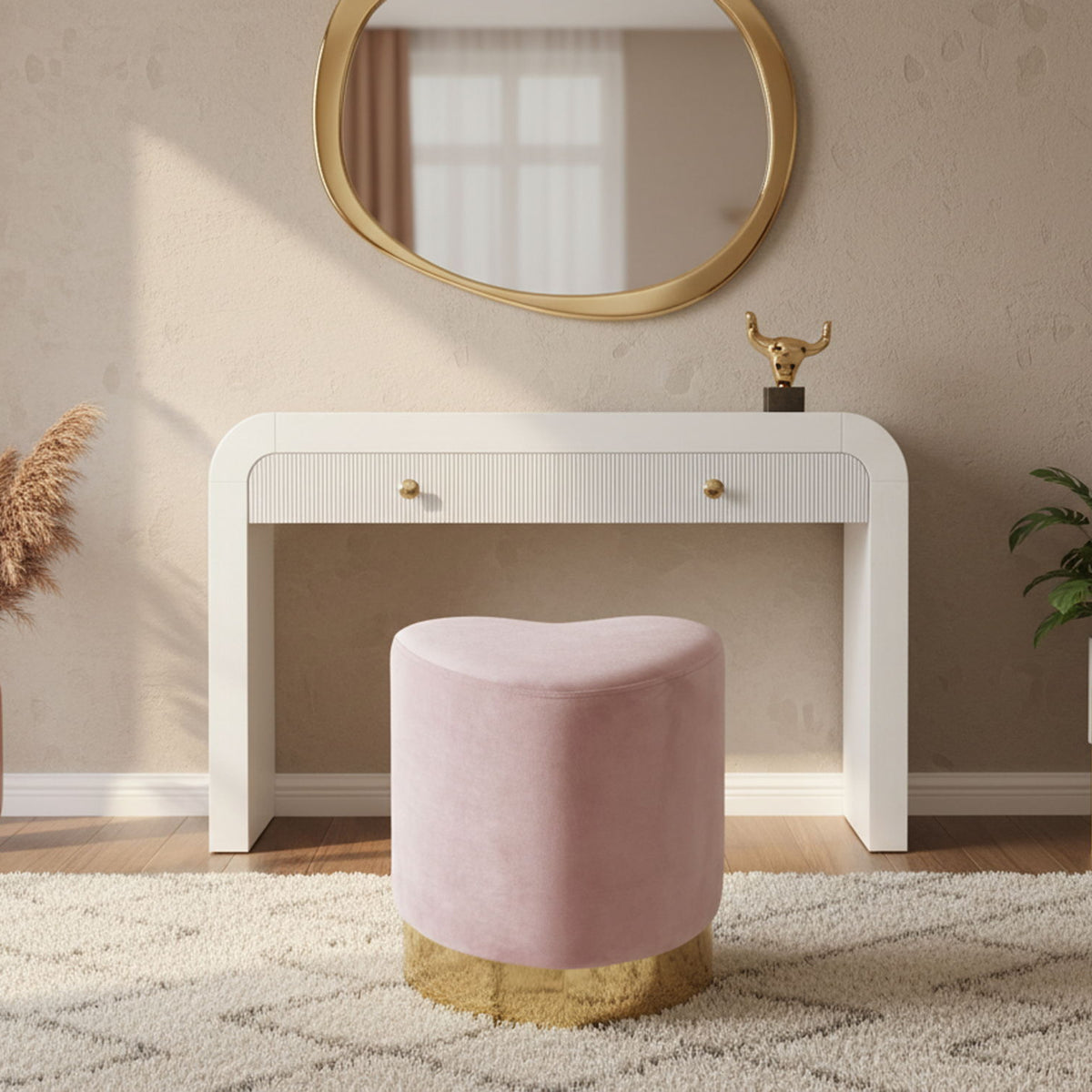 Heart - Stool Ottoman