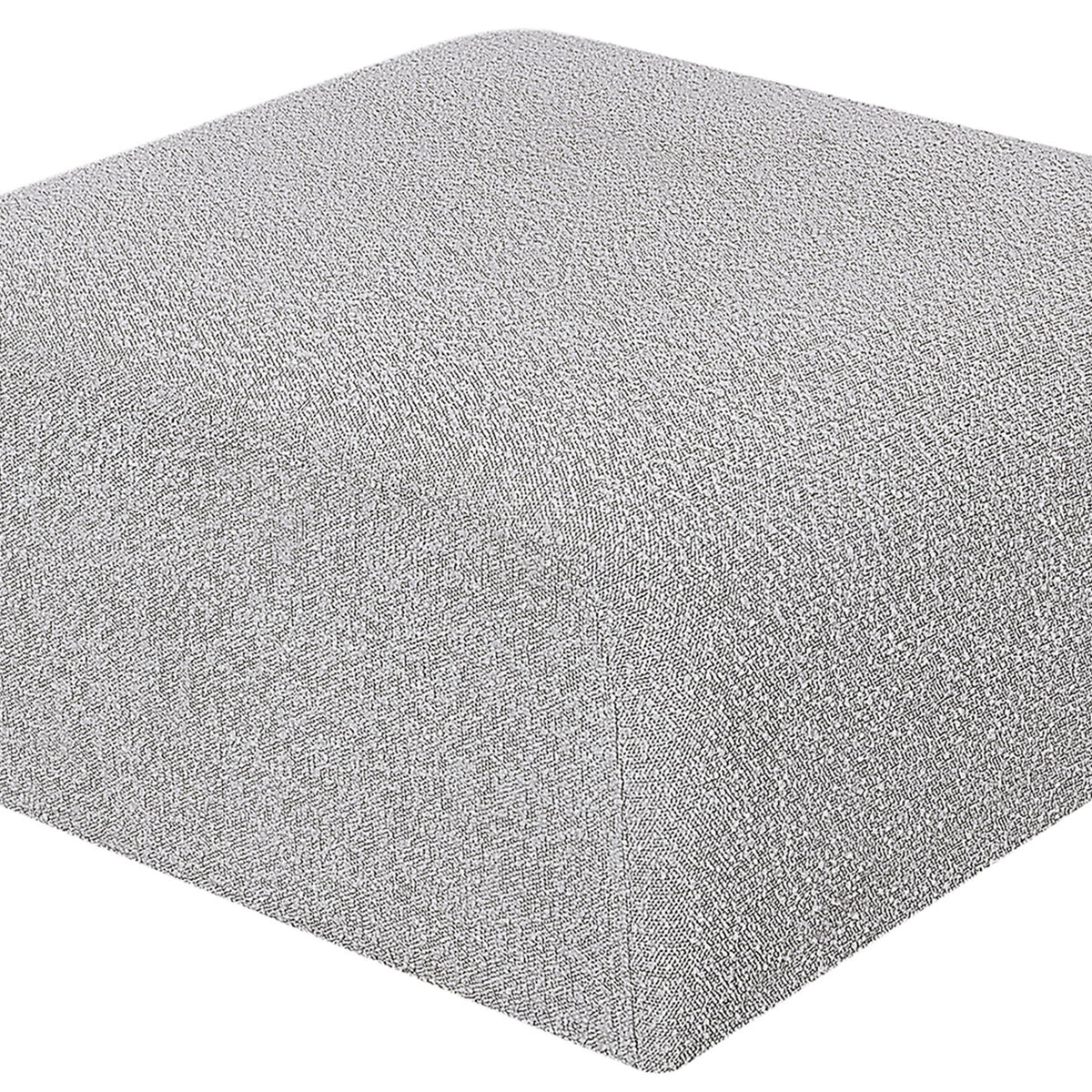 Arc - Boucle Fabric Ottoman