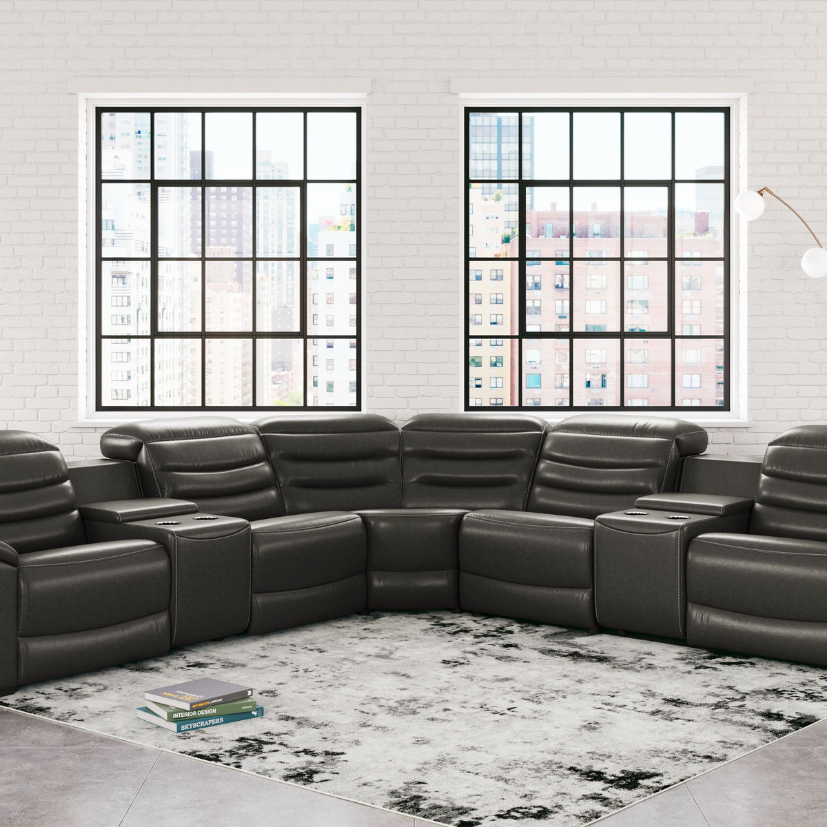 Center Line - Power Recliner Sectional