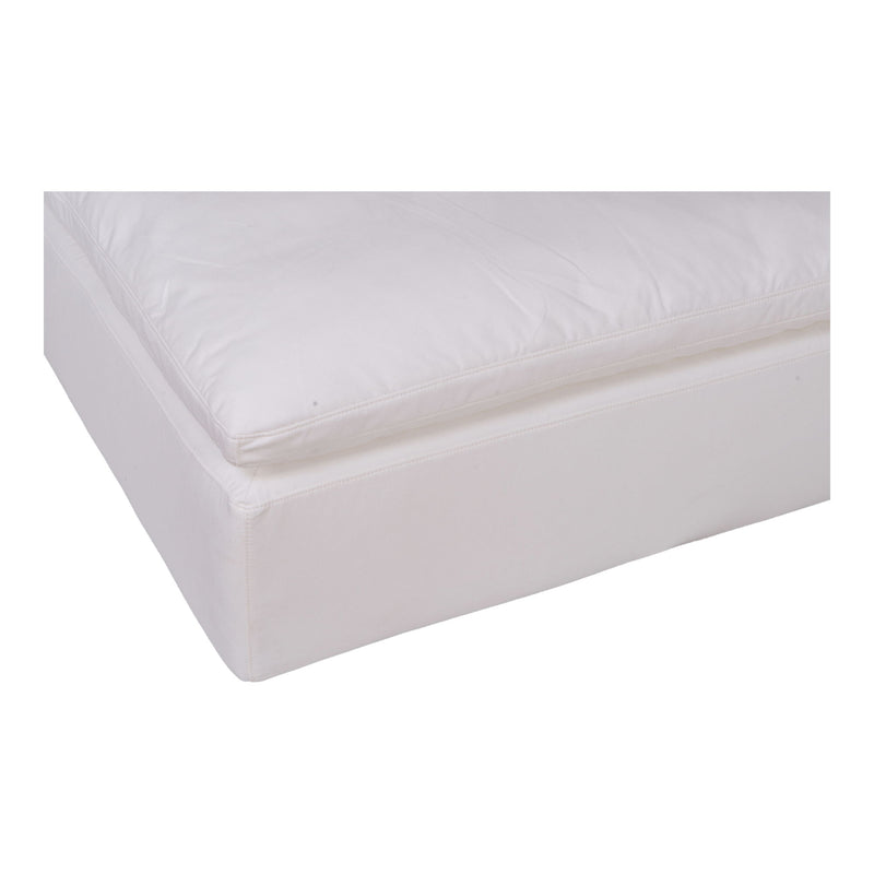 Clay - Livesmart Fabric Ottoman - Cream