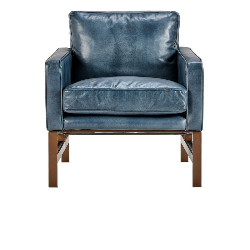 Chazzie - Club Chair - Ocean Blue