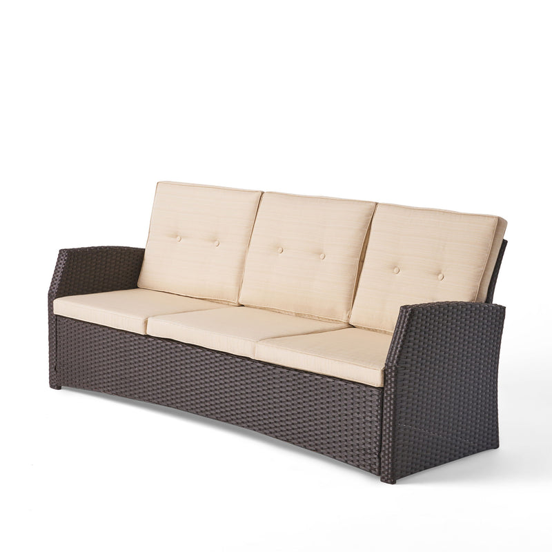 St Marta - 3 Seater - Dark Brown