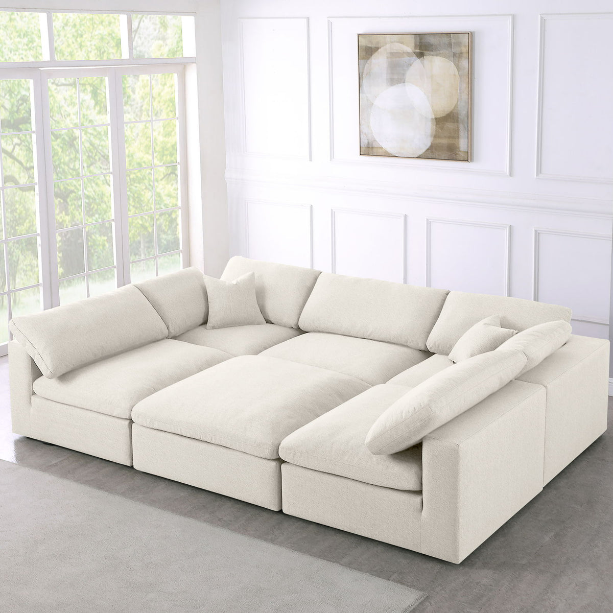 Serene - 6 Piece Modular Sectional
