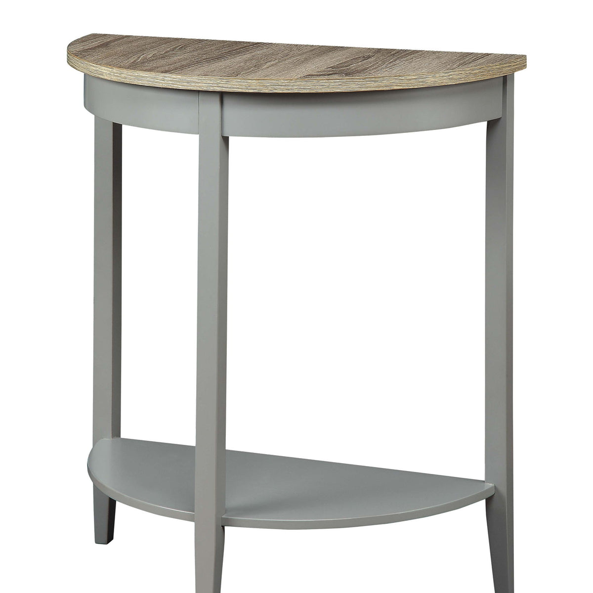 Justino - Console Table - Gray / Oak