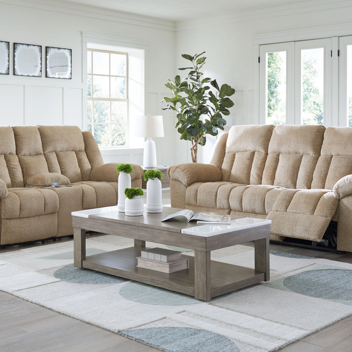 Tip-off - Reclining Living Room Set