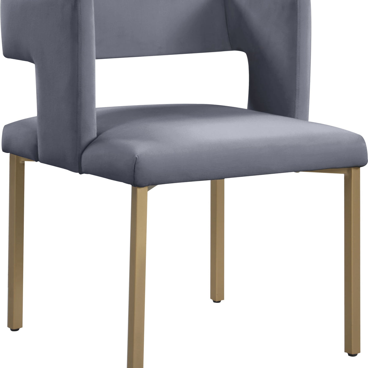 Caleb - Dining Chair with Gold Legs (Set of 2)