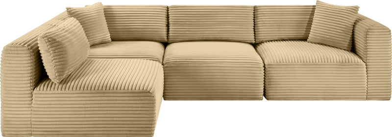 Shaggy - 4 Piece Modular Sectional