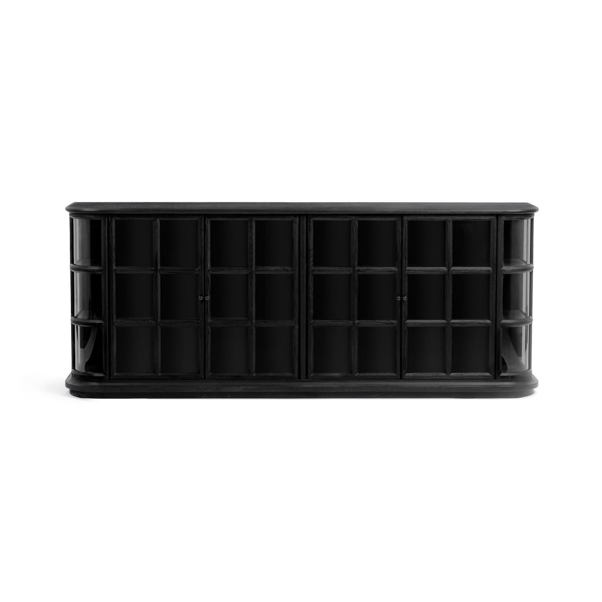 Carson - 4 Door Cabinet - Loft Black
