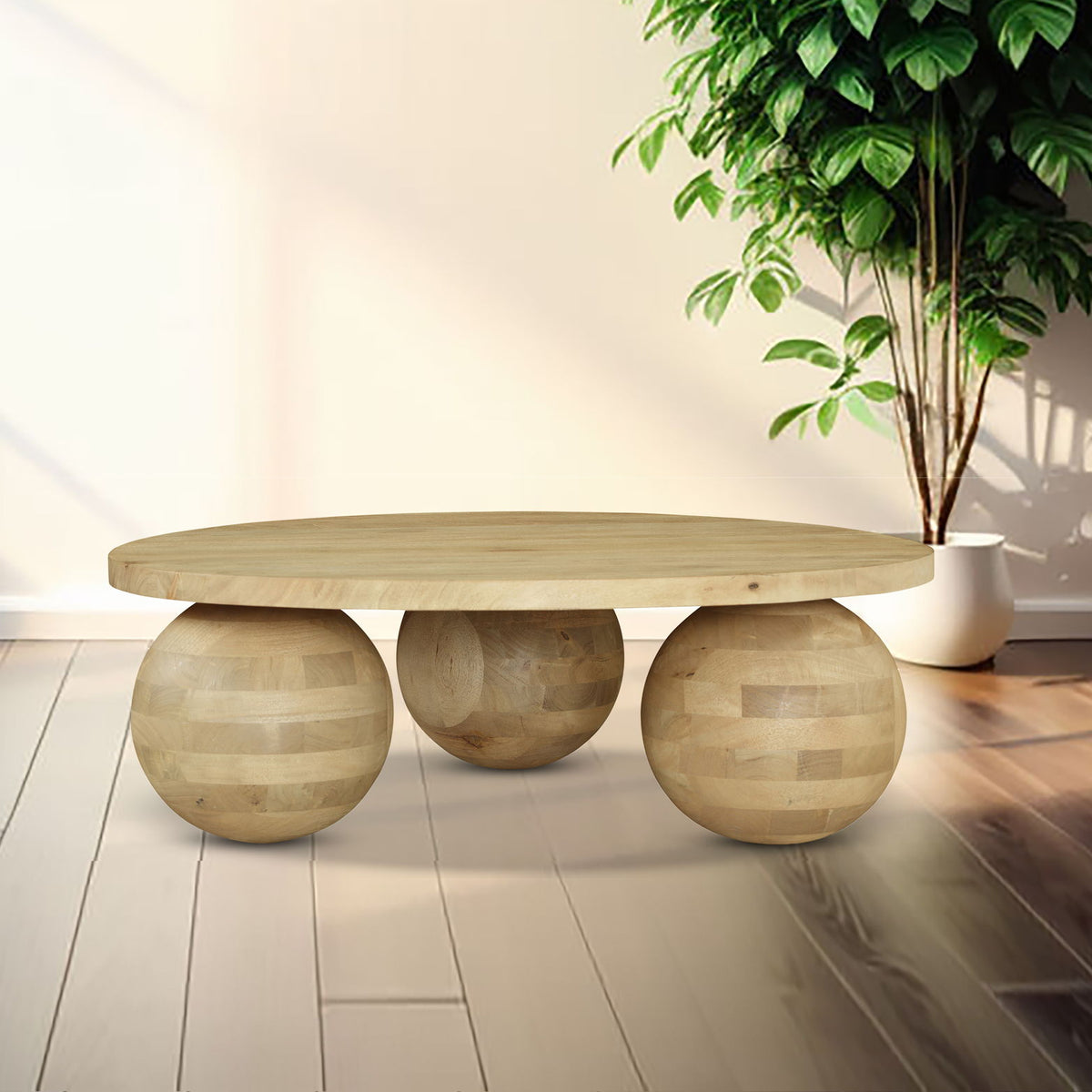 Spherical - Wood Coffee Table