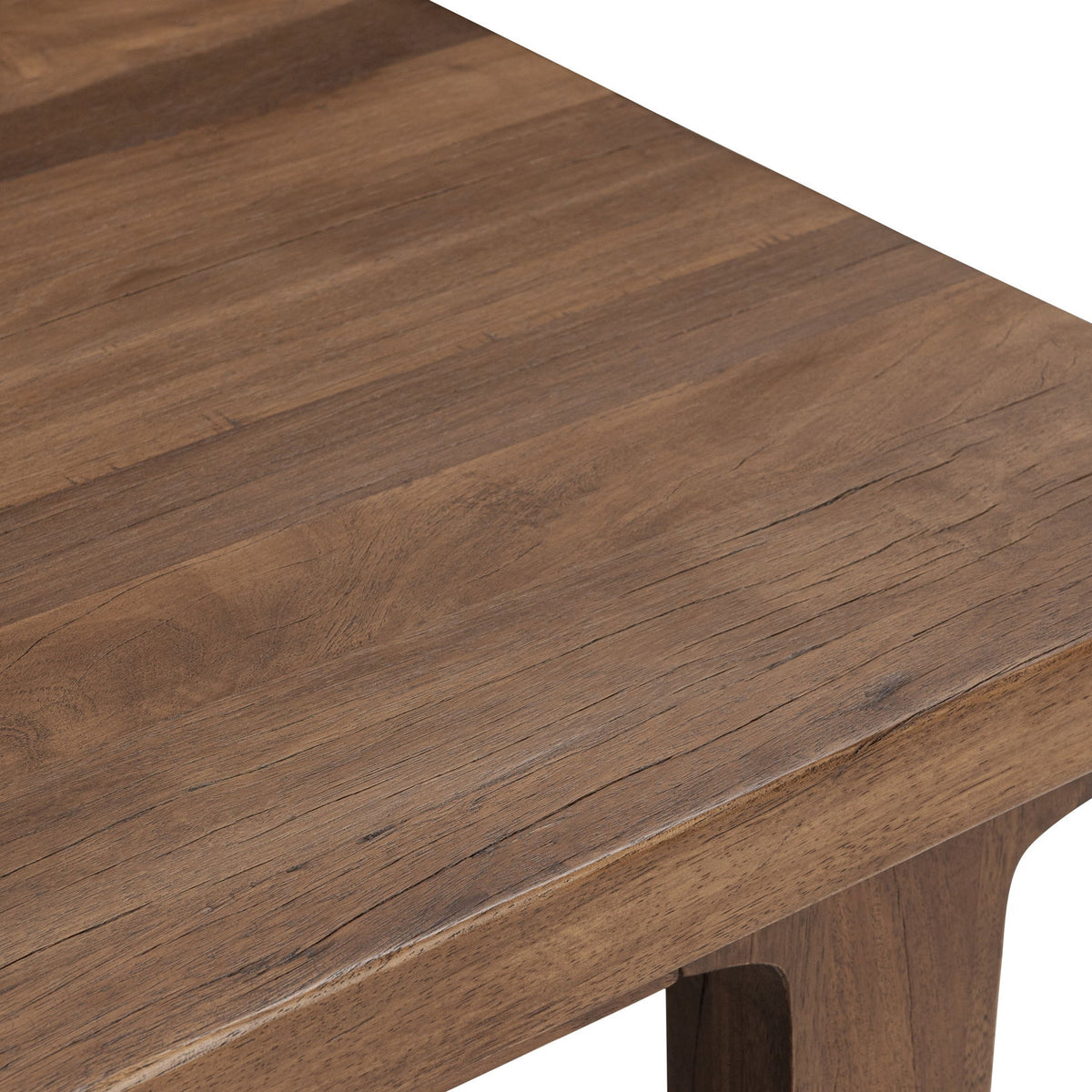 Carmel - Reclaimed Wood Rectangle Coffee Table - Earthy Terra