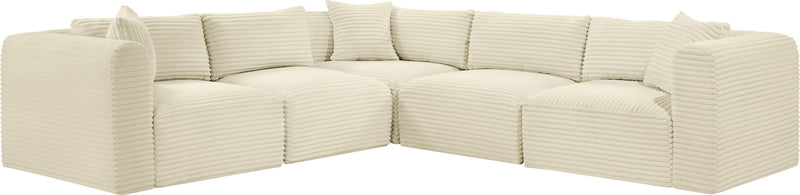 Shaggy - 5 Piece Modular Corner Sectional