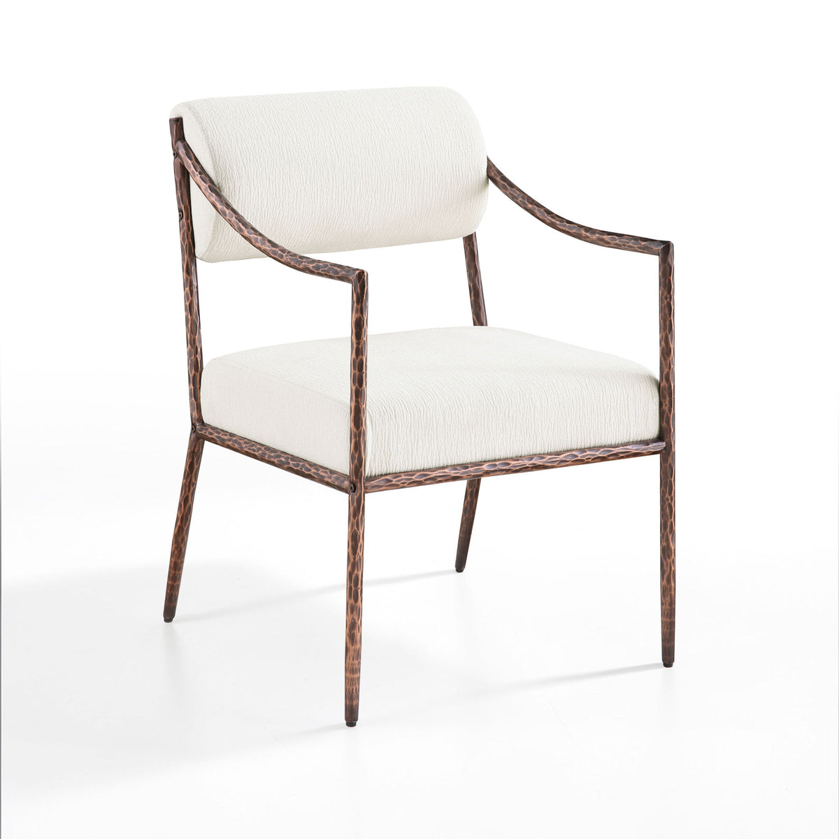 Bastille - Upholstered Dining Arm Chair (Set of 2) - Bronze Frame